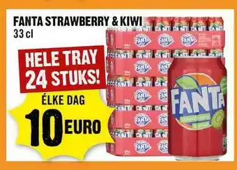 Dirck 3 Fanta Strawberry & Kiwi aanbieding