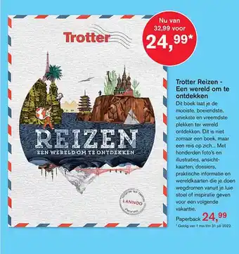 Libris Trotter Reizen - Een Wereld Om Te Ontdekken aanbieding