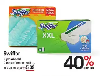 Sligro Swiffer pak 20 stuks aanbieding