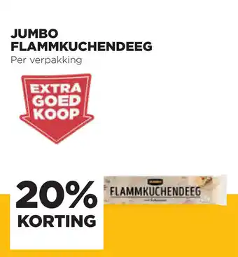 Jumbo Flammkuchendeeg aanbieding