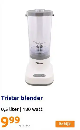 Action Tristar blender 0,5 liter aanbieding