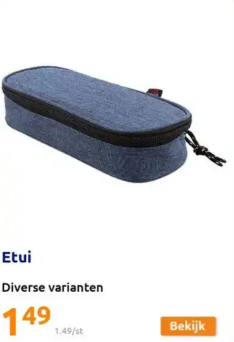 Action Etui aanbieding