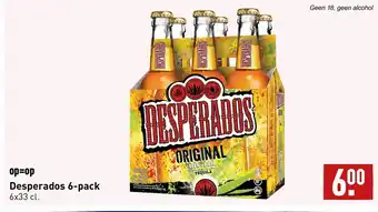 ALDI Desperados 6-pack aanbieding