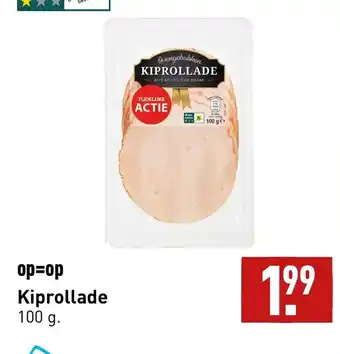 ALDI Kiprollade 100g aanbieding