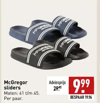 ALDI McGregor sliders 41 t/m 45 aanbieding