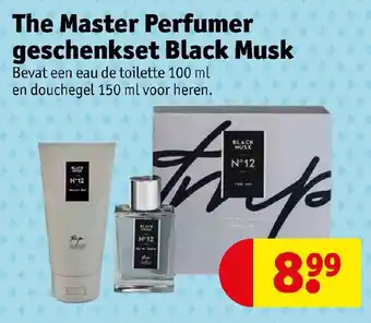 Kruidvat The Master Perfumer geschenkset Black Musk 150 ml aanbieding