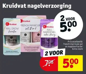 Kruidvat Nagelverzorging aanbieding