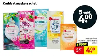 Kruidvat Maskersachet aanbieding