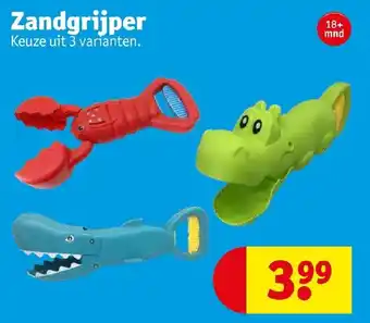 Kruidvat Zandgrijper aanbieding