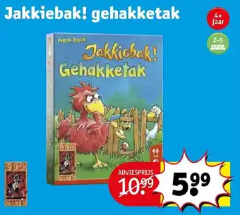 Kruidvat Jakkiebak! gehakketak aanbieding