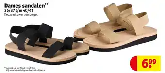 Kruidvat Dames sandalen** aanbieding