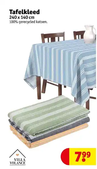 Kruidvat Villa Volance Tafelkleed 240x140 cm aanbieding