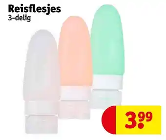 Kruidvat Reisflesjes 3-delig aanbieding