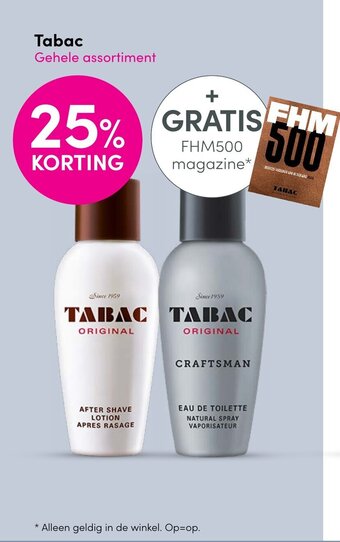 DA Tabac aanbieding