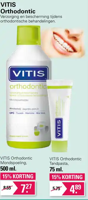 De Online Drogist Vitis Orthodontic 75 ml aanbieding