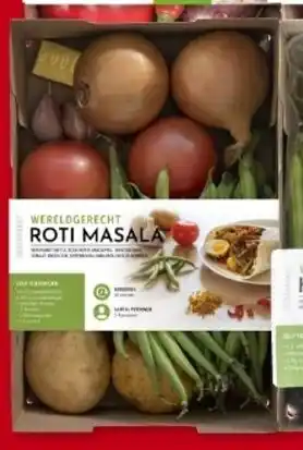 Hoogvliet Wereldgerecht roti massala aanbieding