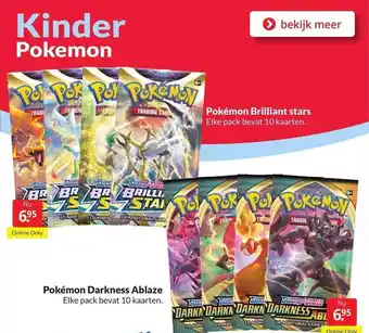 Boekenvoordeel Pokémon Darkness Ablaze Of Pokémon Brilliant Stars aanbieding