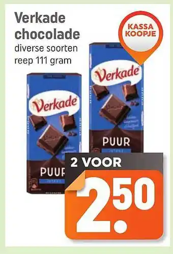 Lekker Makkelijk Verkade Chocolade aanbieding