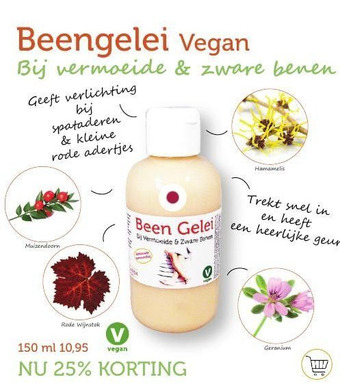 De Rode Pilaren Beengelei Vegan aanbieding