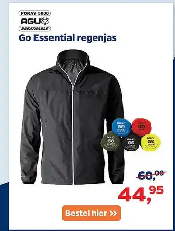 Bike Totaal Agu Go Essential Regenjas aanbieding