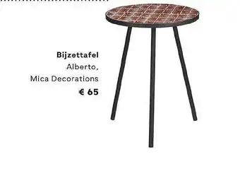 fonQ Bijzettafel Alberto, Mica Decorations aanbieding