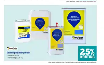 Pontmeyer Weber Gevelimpregneer protect aanbieding