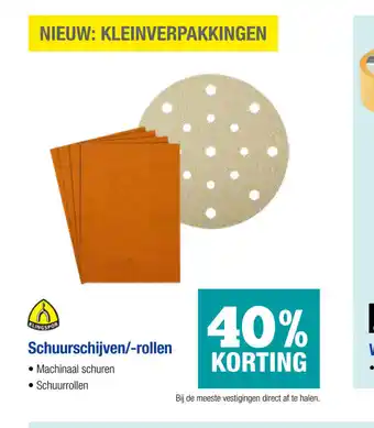 Pontmeyer Schuurschijven/-rollen aanbieding