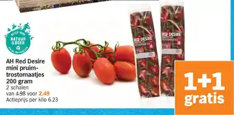 Albert Heijn AH Red Desire mini pruim- trostomaatjes 200 gram aanbieding