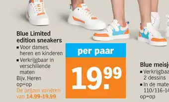 Albert Heijn Blue Limited edition sneakers aanbieding