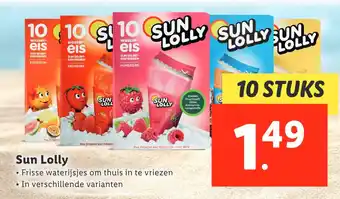 Lidl Sun Lolly aanbieding