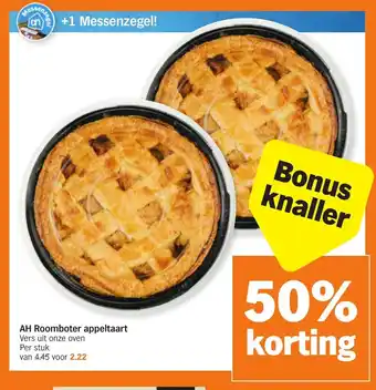 Albert Heijn Roomboter appeltaart aanbieding