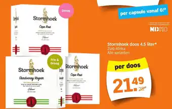 Albert Heijn Stormhoek doos 4.5 liter aanbieding