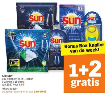 Albert Heijn Alle Sun aanbieding