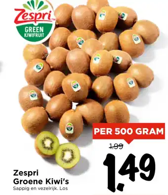 Vomar Voordeelmarkt Zespri Groene Kiwi's aanbieding