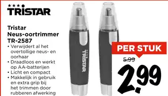 Vomar Voordeelmarkt Tristar Neus-oortrimmer TR-2587 aanbieding