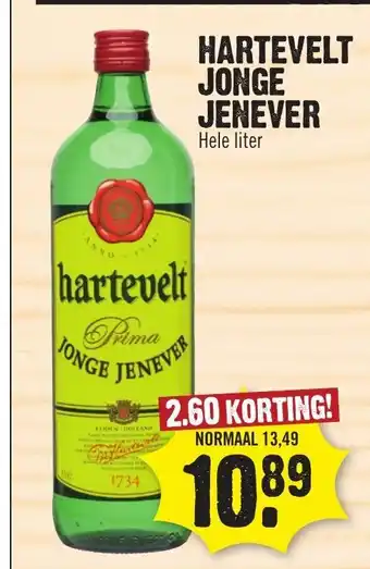 Dirk Hartevelt jonge jenever aanbieding