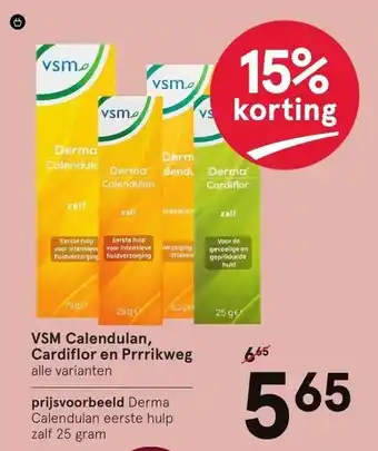 Etos VSM Calendulan, Cardiflor en Prrrikweg aanbieding