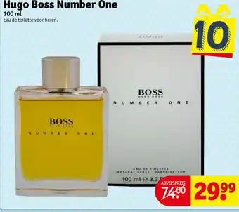 Kruidvat Hugo Boss Number One aanbieding