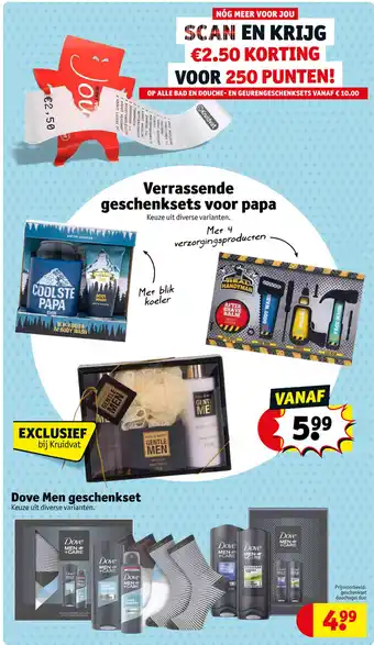 Kruidvat Verrassende geschenksets voor papa aanbieding