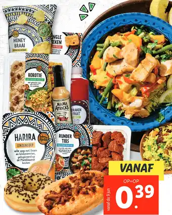 Lidl Afrikaanse specialiteiten aanbieding