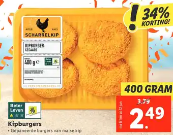 Lidl Kipburgers aanbieding