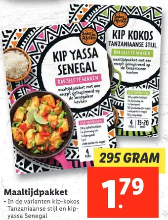 Lidl Maaltijdpakket aanbieding