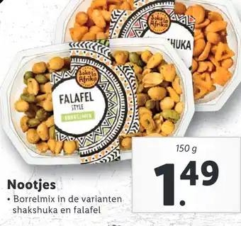 Lidl Nootjes aanbieding
