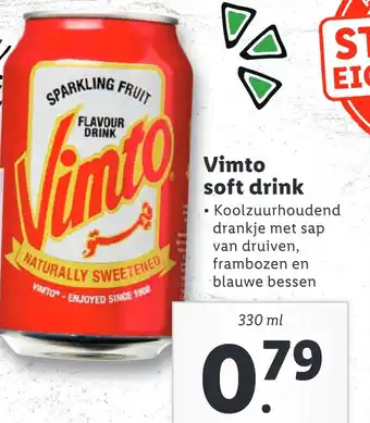 Lidl Vimto soft drink aanbieding