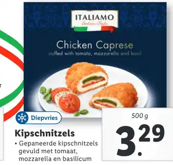 Lidl Kipschnitzels aanbieding