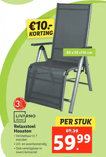 Lidl Relaxstoel iston aanbieding