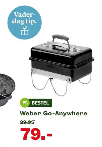 Welkoop Bestel Weber Go-Anywhere aanbieding