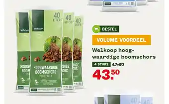 Welkoop Bestel Hoogwaardige boomschors 4 stuks aanbieding