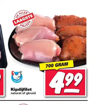 Nettorama Kipdijfilet 700 gram aanbieding