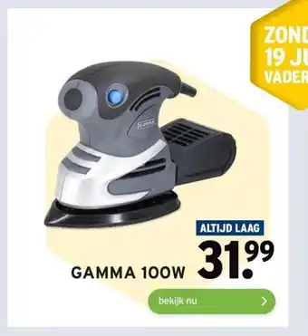 GAMMA 100W aanbieding